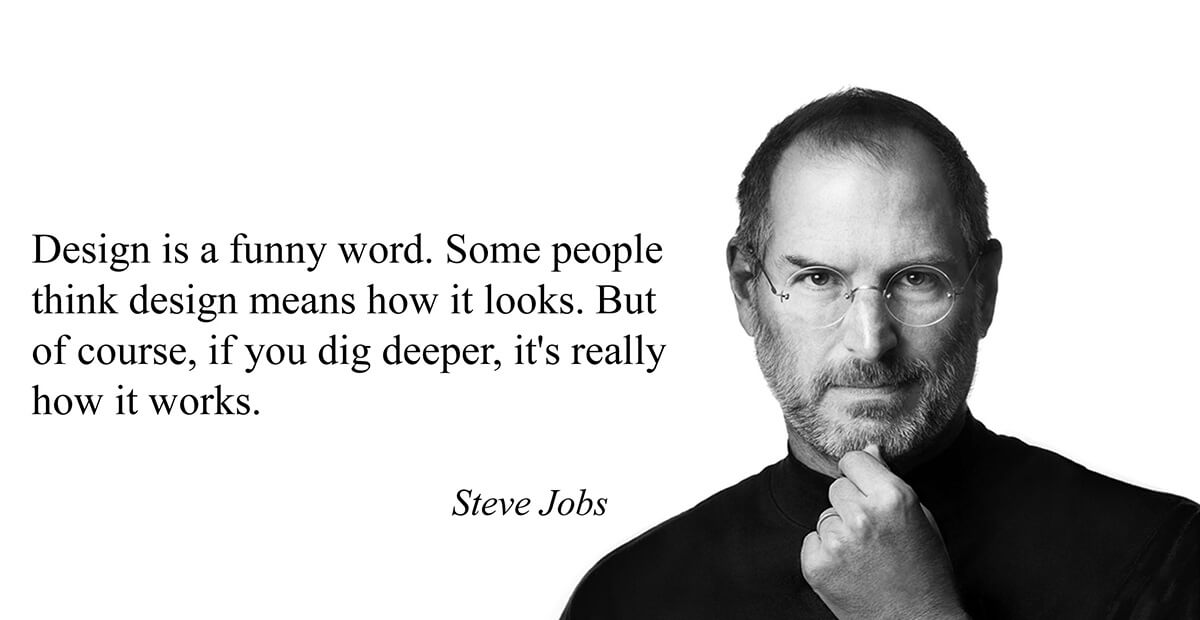 Steve Jobs views on design 