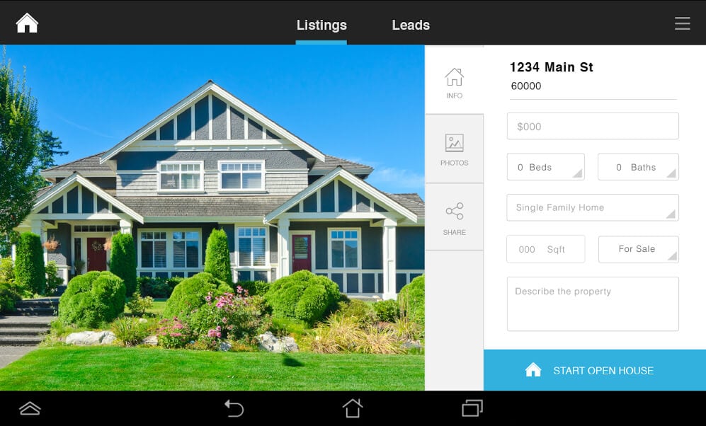 Open Home Pro App Screenshot