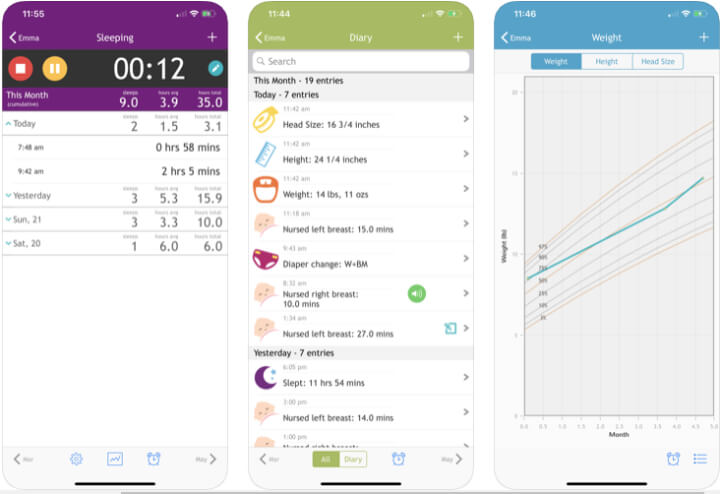 Baby Breastfeeding Tracker App