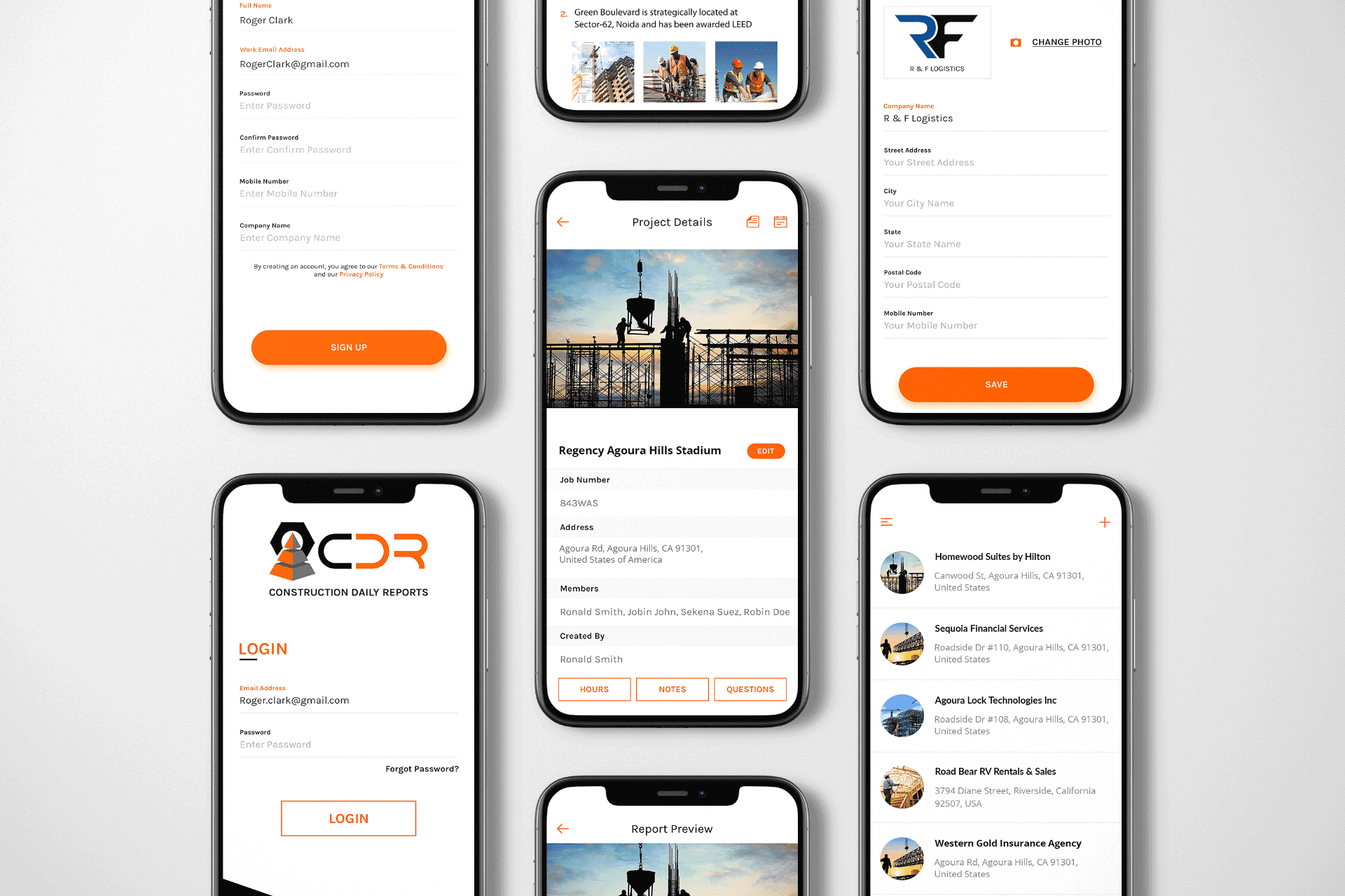 Construction Daily Reports