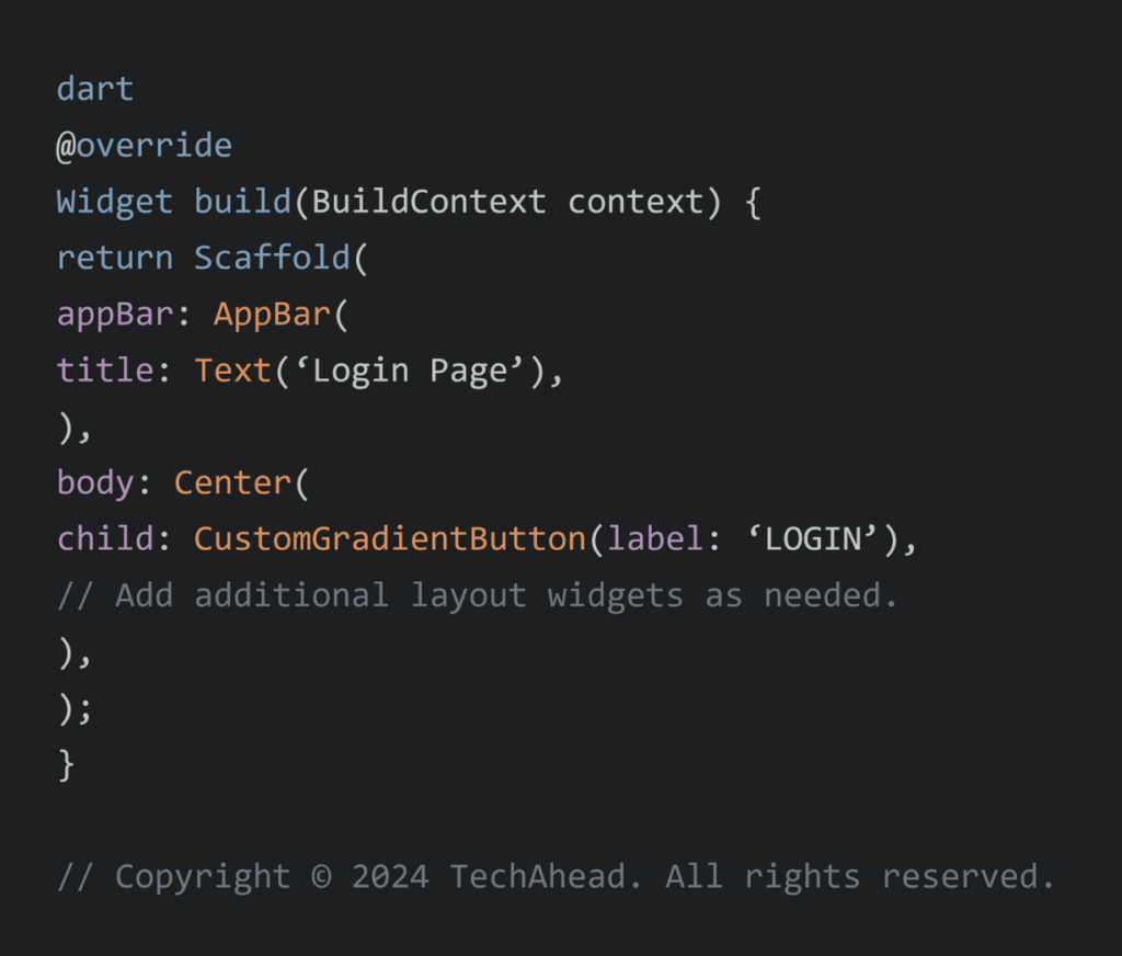 Creating Custom Widgets in Flutter: Extending Functionality