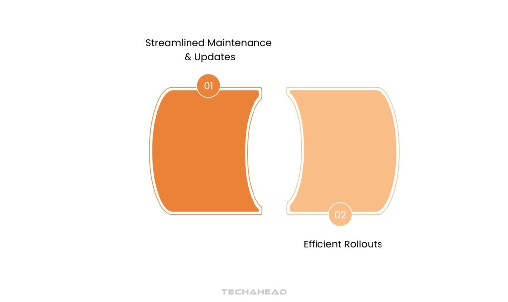 Simplifies Maintenance and Updates