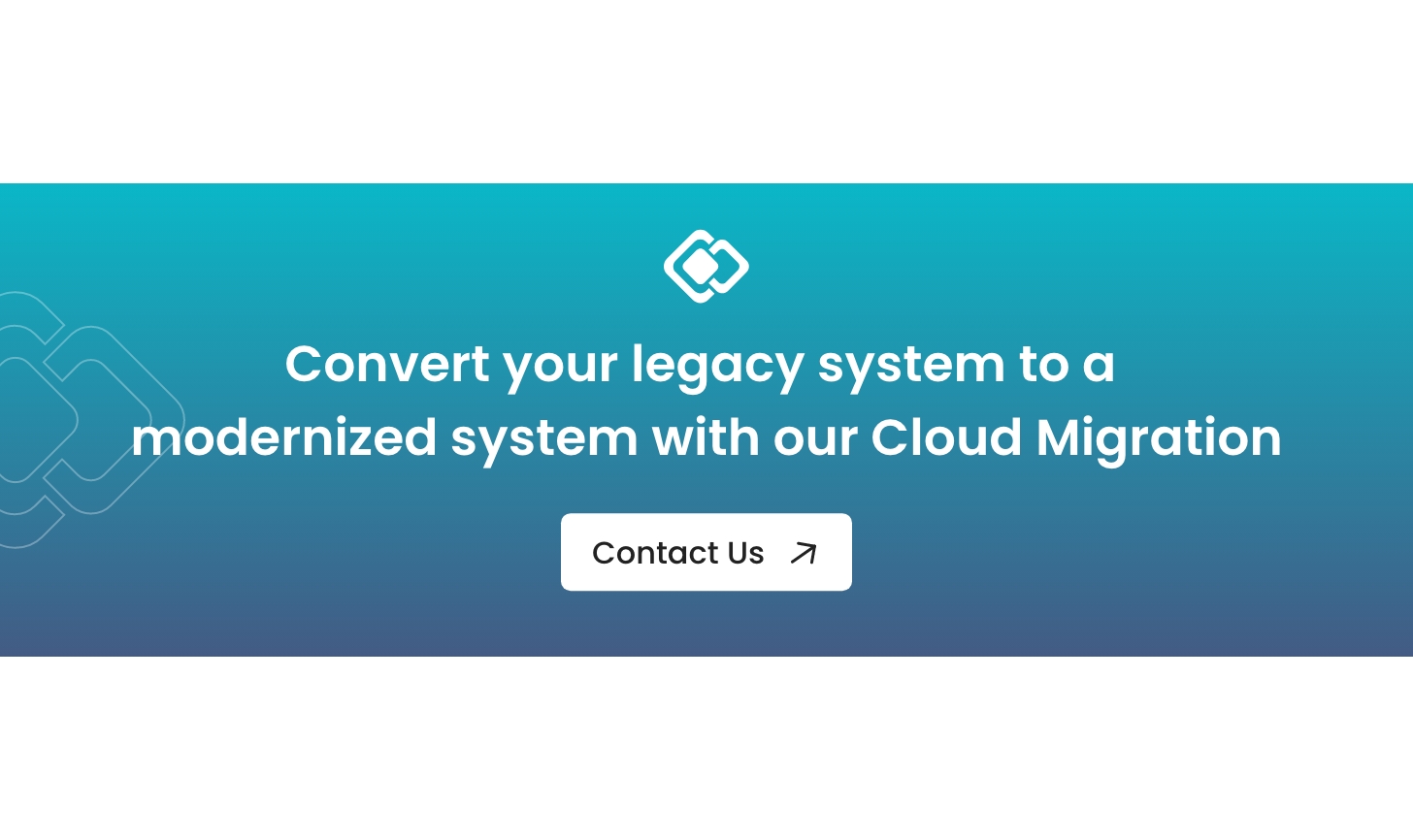 Convert your legacy system to a modernized system with our Cloud Migration - Contact us