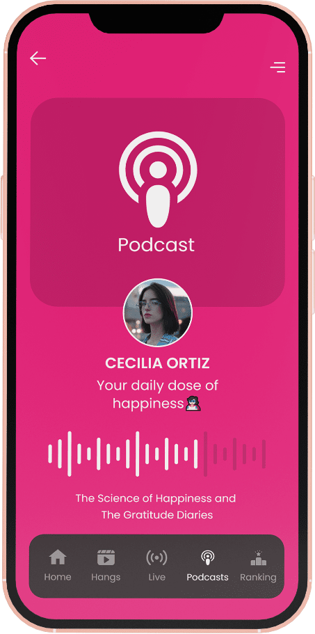 Live streaming & podcasts