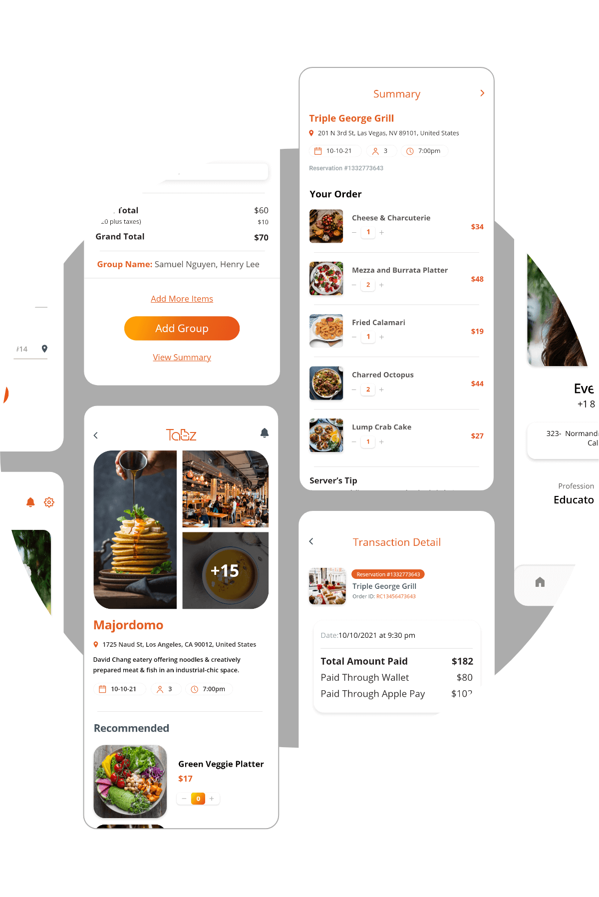 pre-book meals