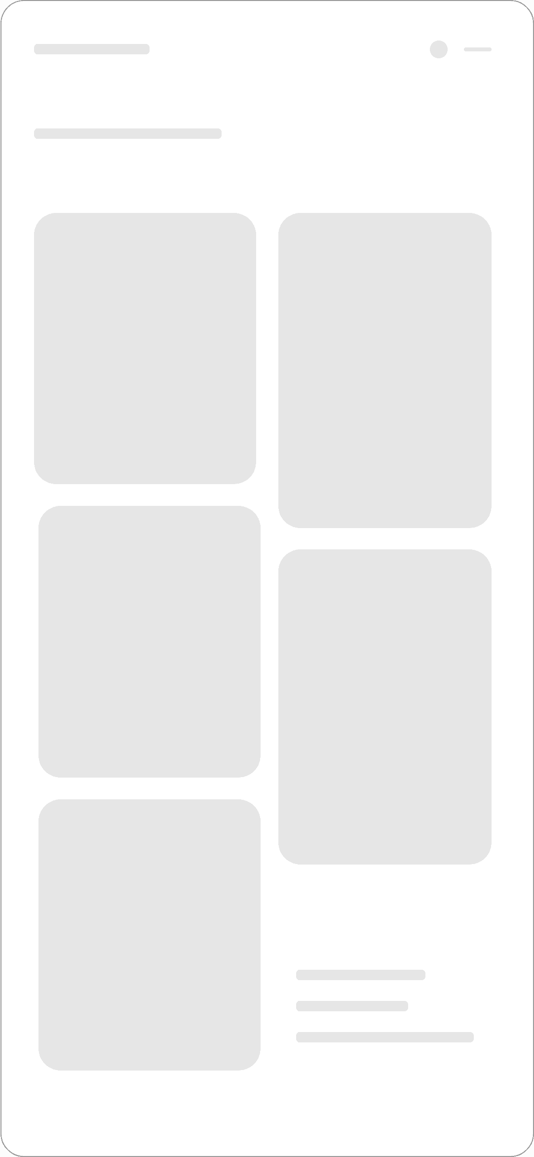 Your Access Wireframe