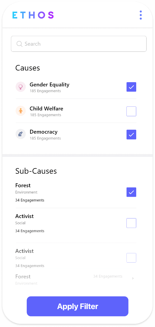 Ethos Causes