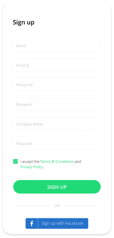 Sign Up