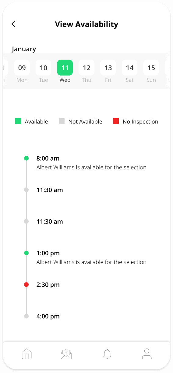 View Availability