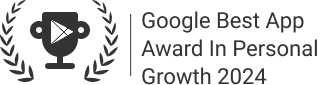 Google Best App Award badge
