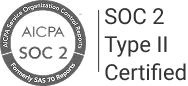SOC 2 Certified badge