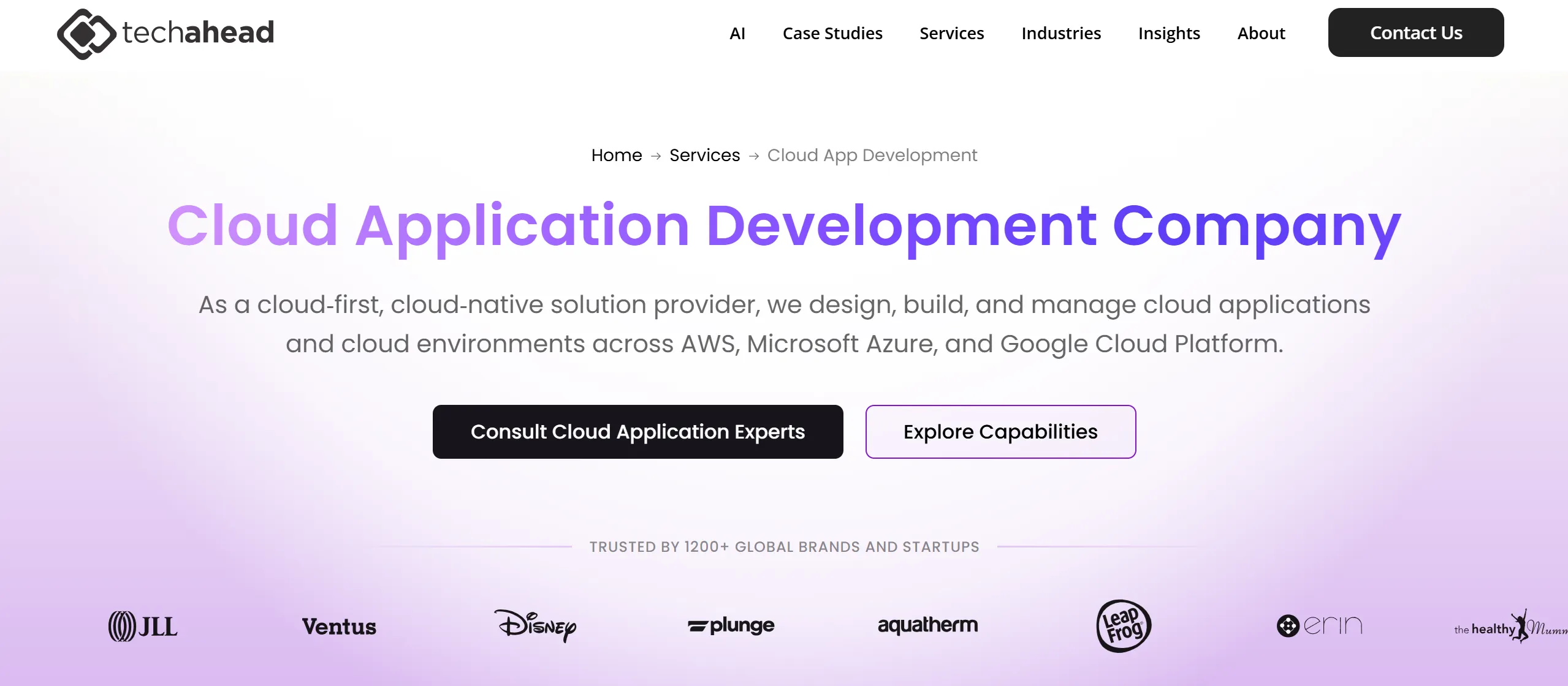 Cloud App Development Company | TechAhead