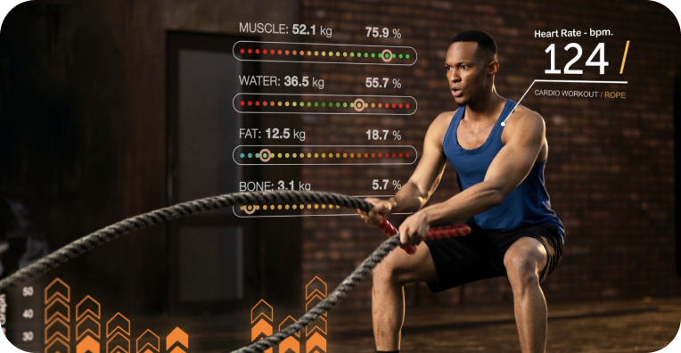 Fitness app market size