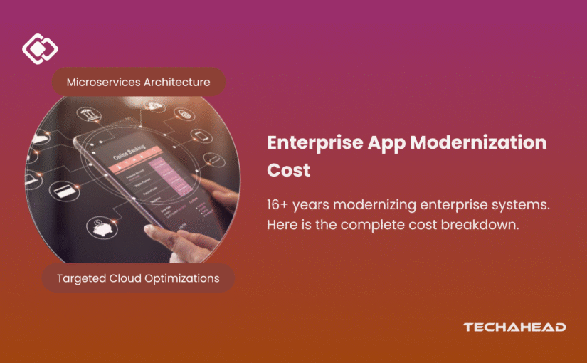 enterprise app modernization costs