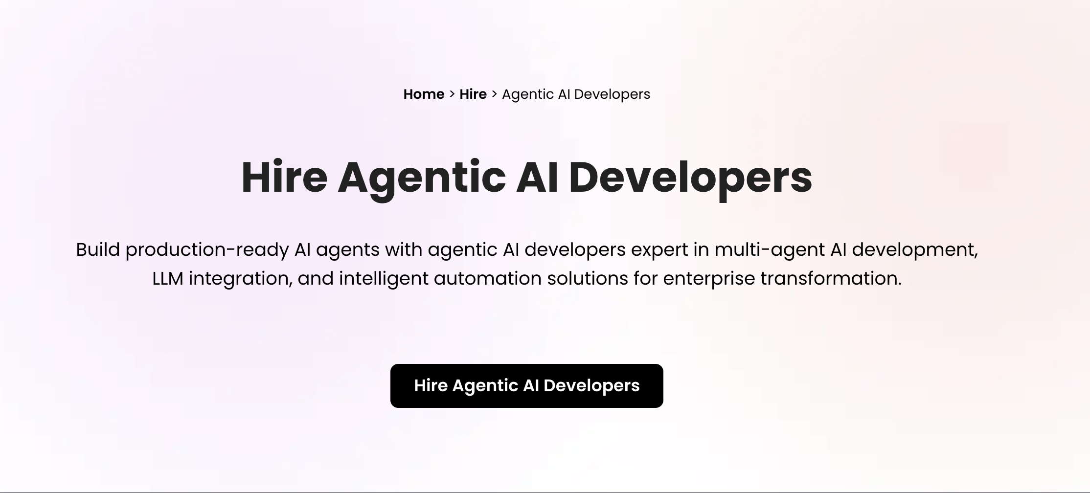 Hire Agentic AI Developers | TechAhead