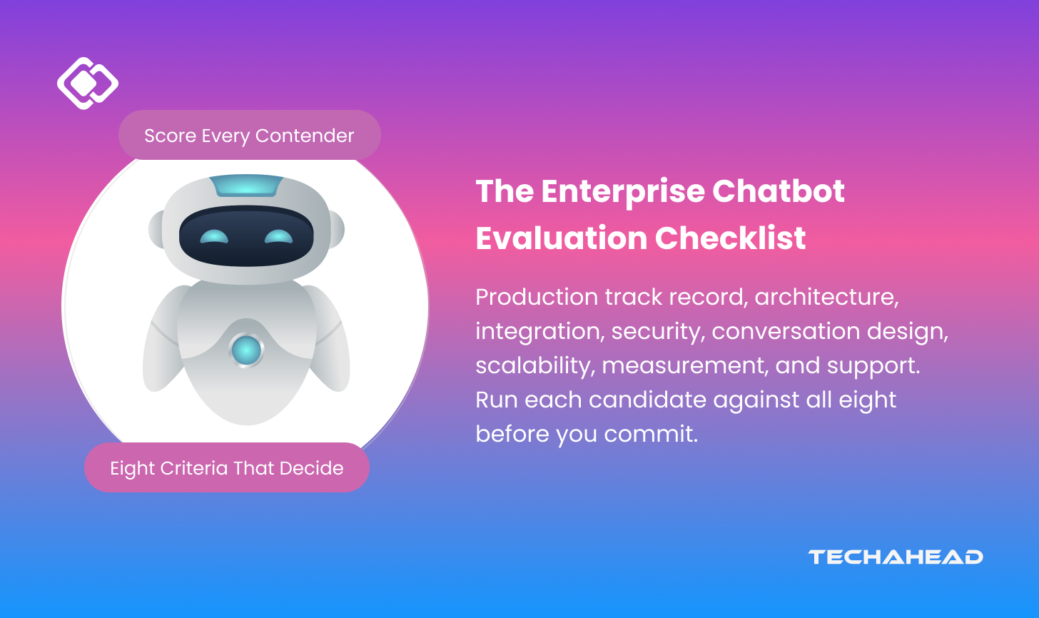 AI Chatbot Development Company: Enterprise Chatbot Evaluation Checklist